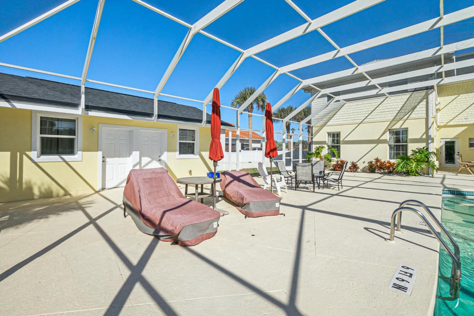 Flagler Beach Bed And Breakfast Pool Jaccuzzi Suite Buitenkant foto