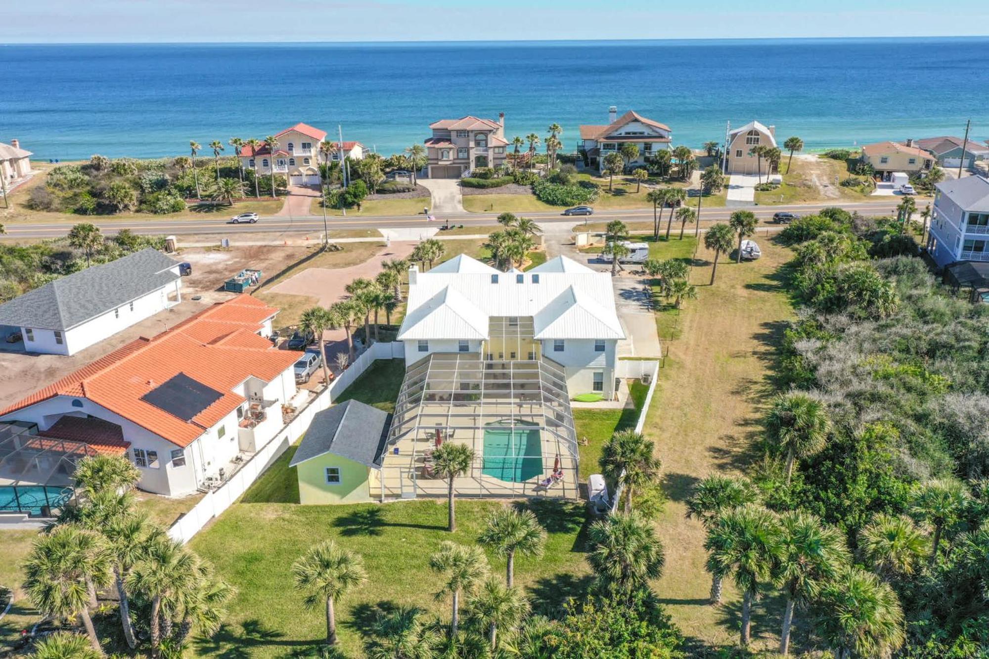 Flagler Beach Bed And Breakfast Pool Jaccuzzi Suite Buitenkant foto